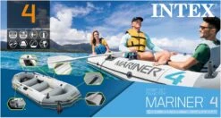 Intex Mariner 4 Opblaasboot Set -Zwembad En Varen 1032 1900 68376np pkg 2022 300