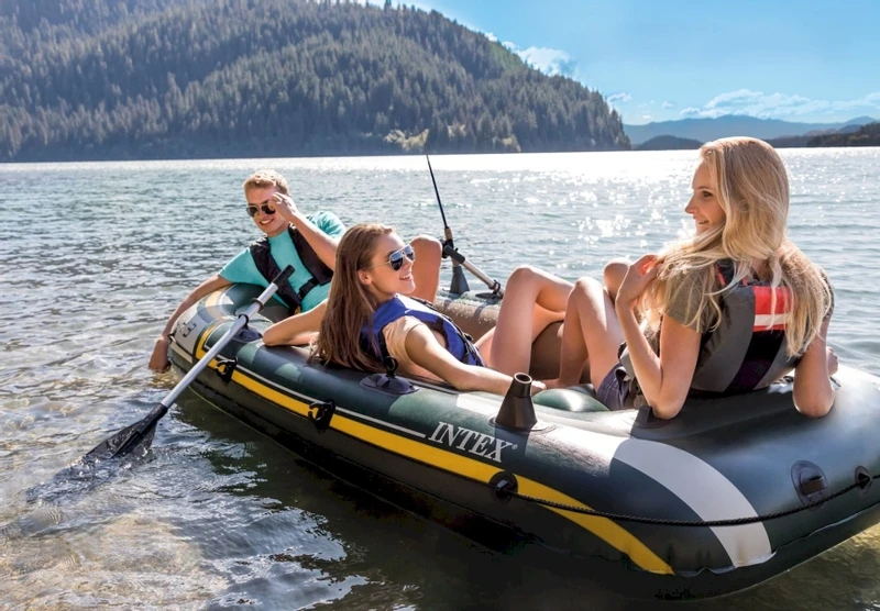 Intex Seahawk 3 Opblaasboot Set 10 Intex Seahawk 3 Opblaasboot Set - Afbeelding 8