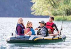 Intex Seahawk 4 Opblaasboot Set -Zwembad En Varen 1320 1900 4 pers 4