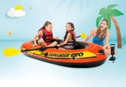 Intex Explorer Pro 200 Opblaasboot Set -Zwembad En Varen 1320 1900 58357np 2