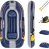 Bestway Hydro Force Treck X2 Opblaasboot Set -Zwembad En Varen 1900 1900 bw61068 21 100in hydro force raft 1