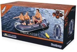 Bestway Hydro Force Treck X2 Opblaasboot Set -Zwembad En Varen 1900 1900 bw61068 21 100in hydro force raft 14