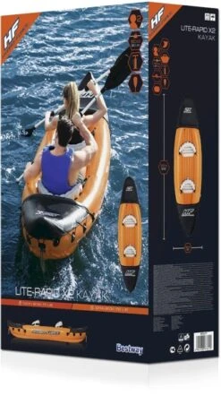 Hydro Force Lite - Rapid X2 Opblaasbare Kajak - 2 Personen -Zwembad En Varen 1900 1900 bw65077 21 10ft10in oceana sup 8