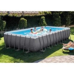 Intex Ultra Frame XTR Pool - 732 X 366 X 132 Cm - Met Zandfilterpomp En Accessoires -Zwembad En Varen 26362 in use