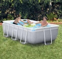Intex Prism Frame Pool - 400 X 200 X 122 Cm - Met Filterpomp En Trap 5 Intex Prism Frame Pool - 400 X 200 X 122 Cm - Met Filterpomp En Trap -Zwembad En Varen 26784 inuse 2019 300 1 1