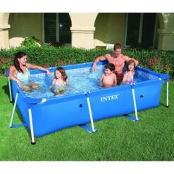 Intex Metal Frame Pool - 220 X 150 X 60 Cm -Zwembad En Varen 28270 02