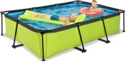 EXIT TOYS EXIT Lime Zwembad - 300 X 200 X 65 Cm - Met Filterpomp -Zwembad En Varen 589 1200 exit 30 00 32 40 int 5
