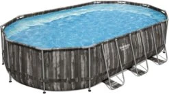 Bestway Power Steel Oval Zwembad - 610 X 366 X 122 Cm - Met Filterpomp En Accessoires -Zwembad En Varen 668 1200 5611s 5611r 0055 pr web