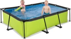 EXIT TOYS EXIT Lime Zwembad - 220 X 150 X 65 Cm - Met Filterpomp -Zwembad En Varen 668 1200 exit 30 00 21 40 int 4