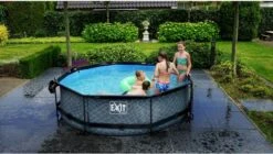 EXIT TOYS EXIT Wood Zwembad - 300 X 76 Cm - Met Filterpomp -Zwembad En Varen 681 1200 exit 30 12 10 10 int 6