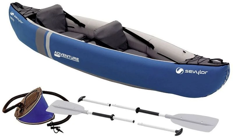 Sevylor Adventure Kit Opblaasbare Kano - 2 Personen 3 Sevylor Adventure Kit Opblaasbare Kano - 2 Personen