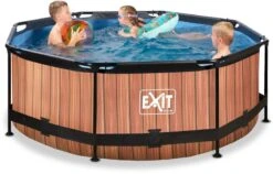 EXIT TOYS EXIT Wood Zwembad - 244 X 76 Cm - Met Filterpomp -Zwembad En Varen 766 1200 exit 30 12 08 10 int 4