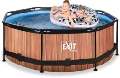 EXIT TOYS EXIT Wood Zwembad - 244 X 76 Cm - Met Filterpomp -Zwembad En Varen 786 1200 exit 30 12 08 10 int 3