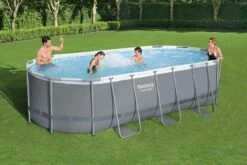 Bestway Power Steel Oval Zwembad - 549 X 274 X 122 Cm - Met Filterpomp En Accessoires -Zwembad En Varen 800 1200 56711 56710 005563 ls web pl001