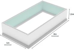 Polystyreen Zwembad Blokkenset High Density - 8,00 X 4,00 X 1,50 M 9 Polystyreen Zwembad Blokkenset High Density - 8,00 X 4,00 X 1,50 M -Zwembad En Varen 800x400 zij ps80 size