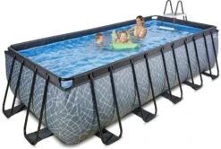 EXIT TOYS EXIT Stone Zwembad - 540 X 250 X 122 Cm - Met Zandfilterpomp En Trap -Zwembad En Varen 806 1200 exit 30 27 53 00 int 4