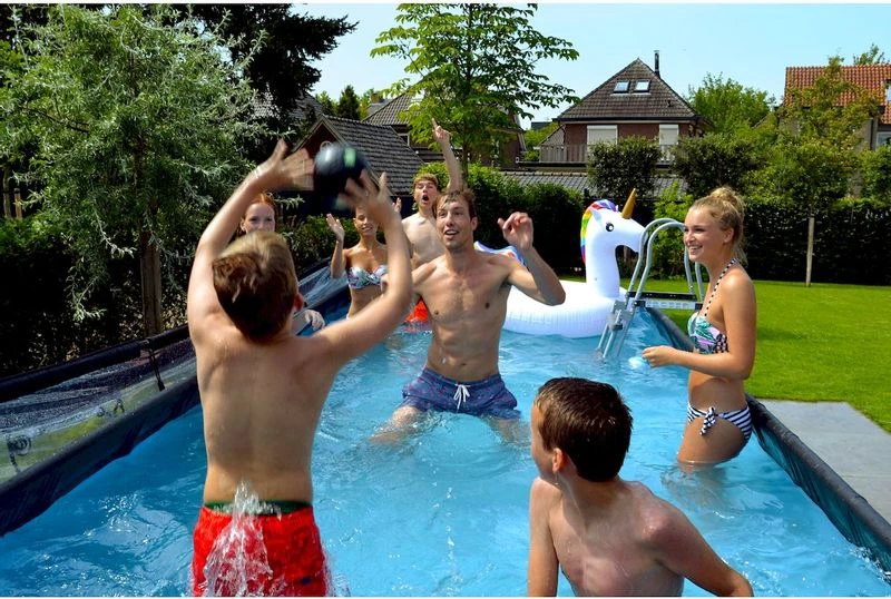 EXIT TOYS EXIT Stone Zwembad - 540 X 250 X 100 Cm - Met Zandfilterpomp En Trap 7 EXIT TOYS EXIT Stone Zwembad - 540 X 250 X 100 Cm - Met Zandfilterpomp En Trap - Afbeelding 5