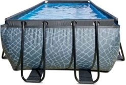 EXIT TOYS EXIT Stone Zwembad - 540 X 250 X 122 Cm - Met Zandfilterpomp En Trap -Zwembad En Varen 810 1200 exit 30 27 53 00 int 3