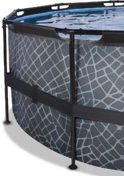 EXIT TOYS EXIT Stone Zwembad - 450 X 122 Cm - Met Zandfilterpomp En Trap -Zwembad En Varen 900 638 exit 30 27 15 00 int 3