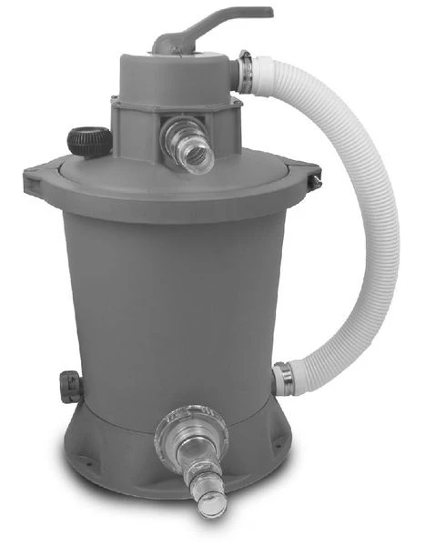 EXIT TOYS EXIT Black Leather Zwembad - 360 X 122 Cm - Met Zandfilterpomp En Trap 8 EXIT TOYS EXIT Black Leather Zwembad - 360 X 122 Cm - Met Zandfilterpomp En Trap - Afbeelding 6