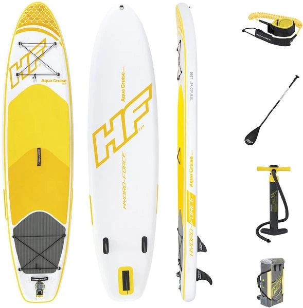 Hydro Force Aqua Cruise Opblaasbaar Supboard Set 3 Hydro Force Aqua Cruise Opblaasbaar Supboard Set