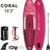 Aqua Marina Coral Opblaasbaar Supboard Set -Zwembad En Varen aqua marina coral 2021 opblaasbaar supboard set