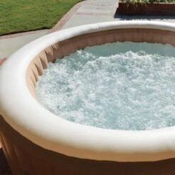 Intex Pure Spa Bubble Therapy Opblaasbare Spa - 6 Persoons -Zwembad En Varen beige2
