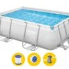 Bestway Power Steel Rectangular Zwembad - 282 X 196 X 84 Cm - Met Filterpomp En Accessoires -Zwembad En Varen bestway power steel rectangular zwembad 282 x 196 x 84 cm 1