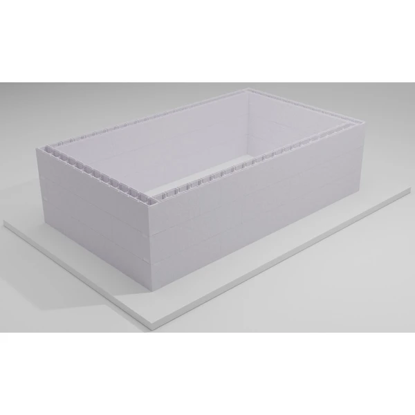 Zelfbouwpakket Zwembad 6.00 X 3.00 X 1.50 M 4 Zelfbouwpakket Zwembad 6.00 X 3.00 X 1.50 M - Afbeelding 2