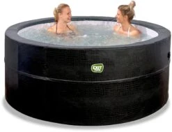 EXIT TOYS EXIT Leather Premium Opbouw Spa - 4-6 Persoons -Zwembad En Varen exit leather premium 6 opblaasbare spa sfeer 2