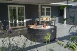 EXIT TOYS EXIT Leather Premium Opbouw Spa - 4-6 Persoons -Zwembad En Varen exit leather premium 6 opblaasbare spa sfeer tuin