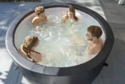 EXIT TOYS EXIT Leather Premium Opbouw Spa - 4-6 Persoons -Zwembad En Varen exit leather premium 6 opblaasbare spa sfeer tuin 3