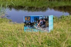 Intex Challenger K2 Opblaasbare Kajak - 2 Personen -Zwembad En Varen intex challenger k2 opblaasbare kajak doos