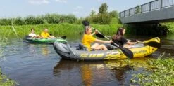 Intex Explorer K2 Opblaasbare Kajak - 2 Personen -Zwembad En Varen intex explorer k2 opblaasbare kajak toppy tested varen 4