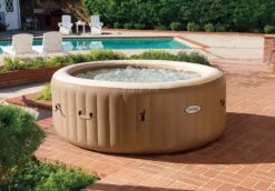 Intex Pure Spa Bubble Therapy Opblaasbare Spa - 4 Persoons -Zwembad En Varen intex pure spa bubble 2020 2