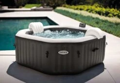 Intex Pure Spa Jet & Bubble Deluxe Opblaasbare Spa - 4 Persoons -Zwembad En Varen intex pure spa deluxe 2020 6 1