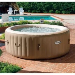 Intex Pure Spa Bubble Therapy Opblaasbare Spa - 6 Persoons -Zwembad En Varen intexpurespabubblemassage 3 1