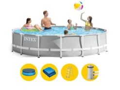 Intex Prism Frame Pool - 457 X 122 Cm - Met Filterpomp En Accessoires